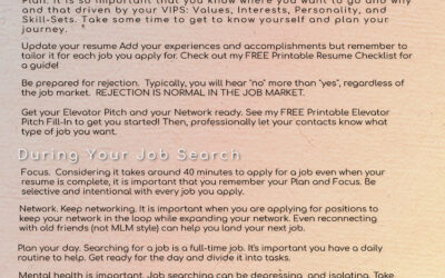 Effective Job Search Tips that REALLY Work!